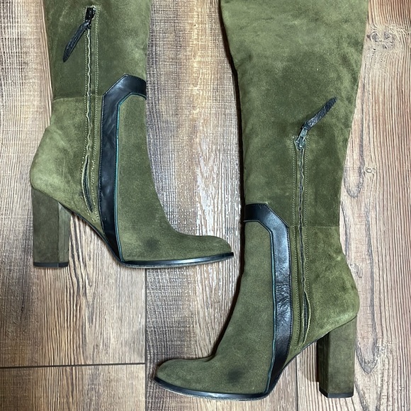 💙Gordana Dimitrijevic Suede Leather Tall Boots - Picture 13 of 15